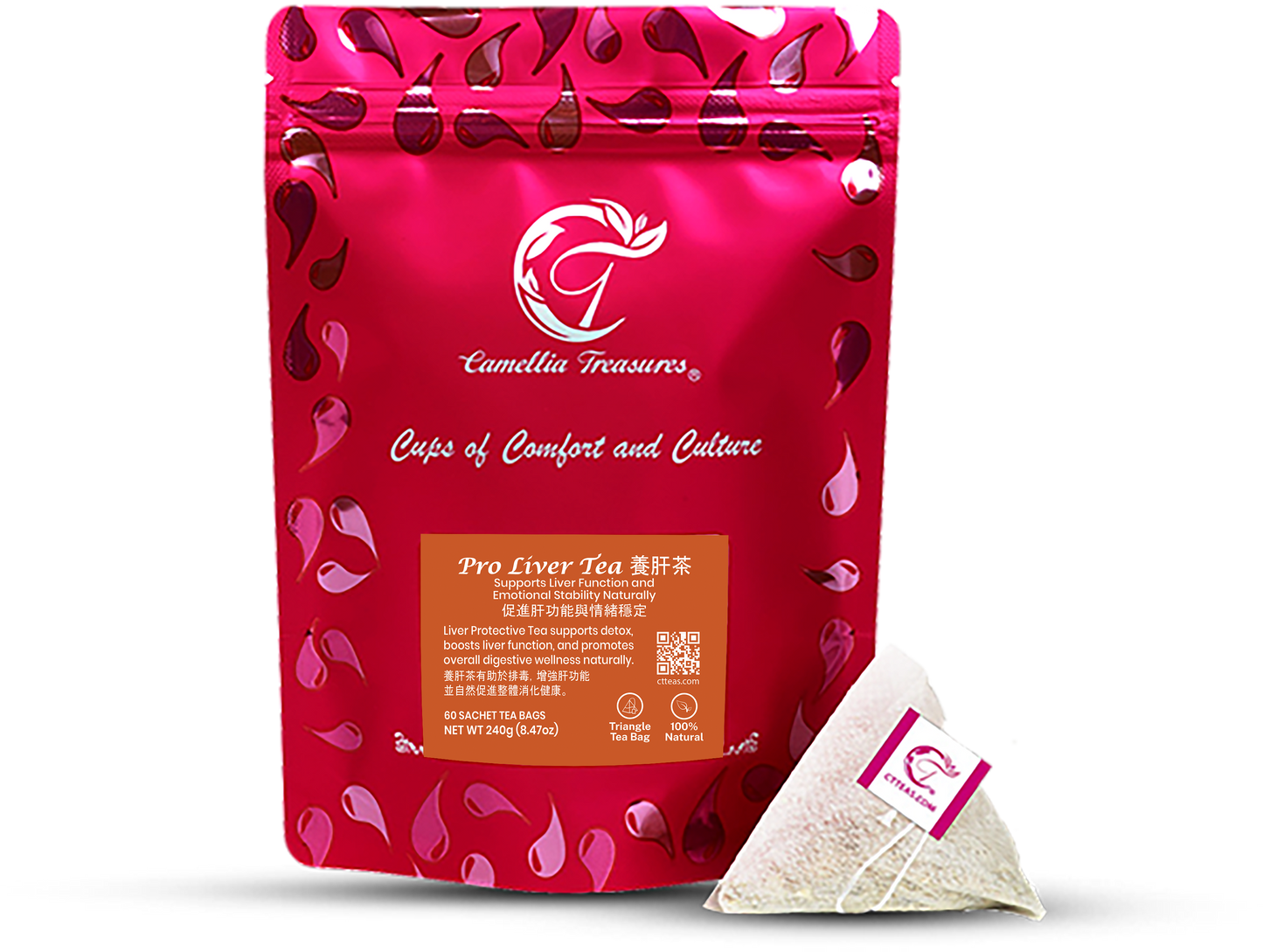 PRO LIVER TEA (60 Sachets | Drink for 1 Month) – Improve your liver health