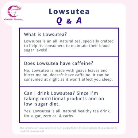 Lowsutea (30 Sachets) – Natural Sugar Cleansing Tea