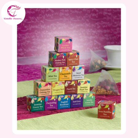 Int’l Tea Flavors in Rose Box 16-cube – CT Teas