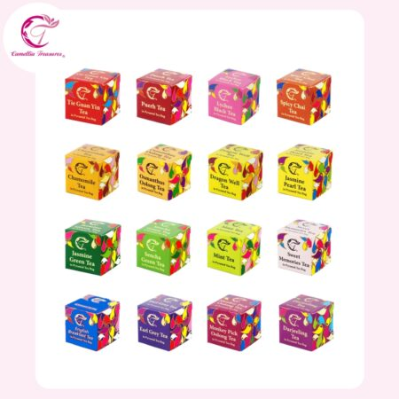 Int’l Tea Flavors in Rose Box 16-cube – CT Teas