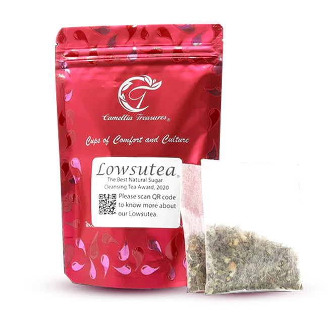 LOWSUTEA PRO (14 Sachets | Drink for 7 Days) – Natural Sugar Cleansing Tea