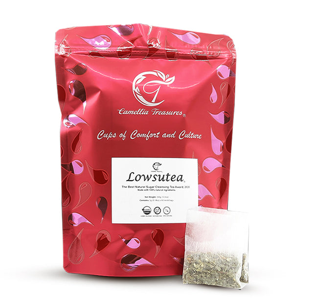 LOWSUTEA MAX (60 Sachets | Drink for 1 Month) – Natural Sugar Cleansing Tea
