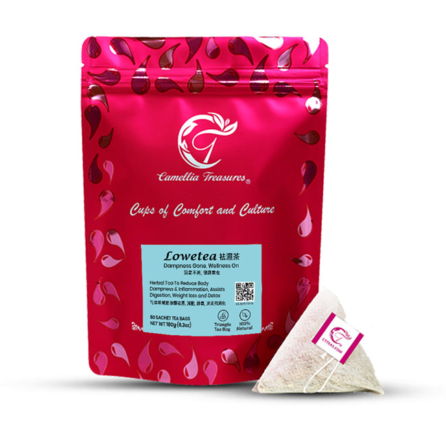 LOWETEA (60 Sachets | Drink for 1 Month) – Dampness Gone, Wellness On