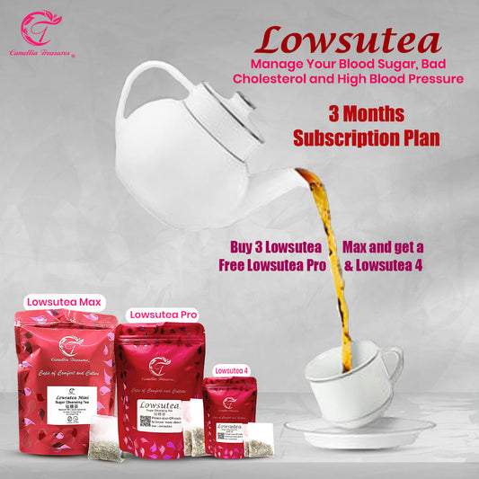 3 MONTHS SUBSCRIPTION PLAN: Buy 3 Lowsutea Max and get a Free Lowsutea Pro & Lowsutea 4