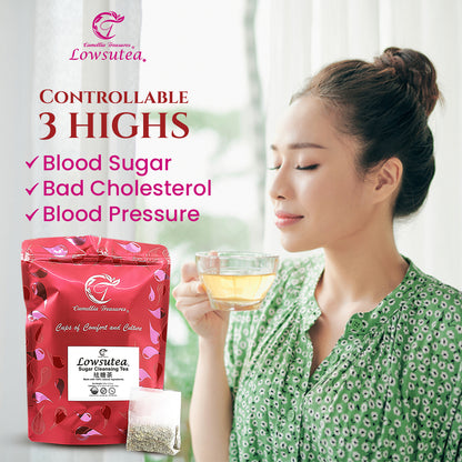 LOWSUTEA MAX (60 Sachets | Drink for 1 Month)  – No Sugar Tea - Herbal Tea