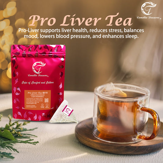 PRO LIVER TEA (60 Sachets | Drink for 1 Month) – Improve your liver health