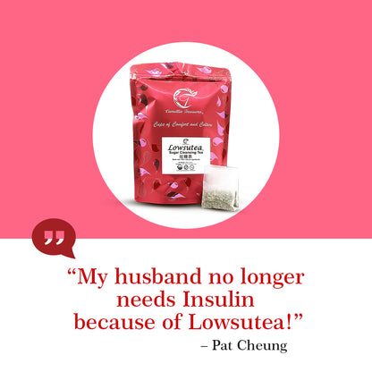 LOWSUTEA MAX (60 Sachets | Drink for 1 Month)  – No Sugar Tea - Herbal Tea