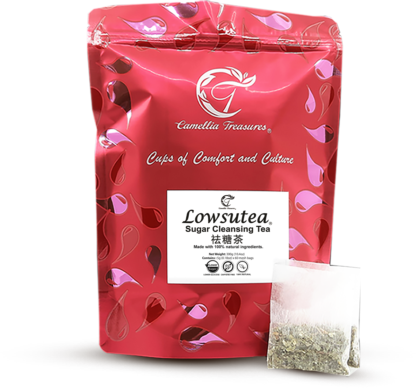 LOWSUTEA MAX (60 Sachets | Drink for 1 Month)  – No Sugar Tea - Herbal Tea