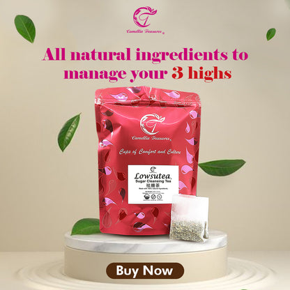 LOWSUTEA MAX (60 Sachets | Drink for 1 Month)  – No Sugar Tea - Herbal Tea