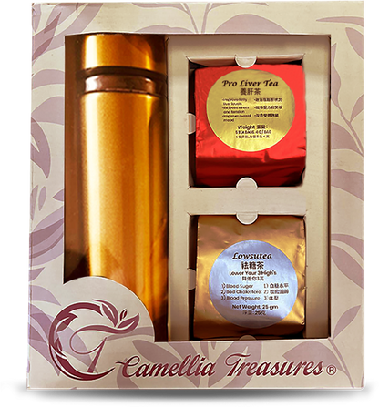 Christmas sale: Lowsutea+Pro Liver Tea+Stainless Steel Bottle