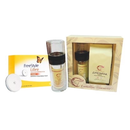 祛糖茶禮盒裝 + 1個雅培血糖傳感器 Abbott FreeStyle Libre (14天)