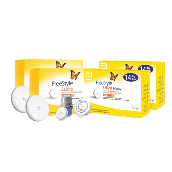 4個雅培血糖傳感器 Abbott FreeStyle Libre (56天)