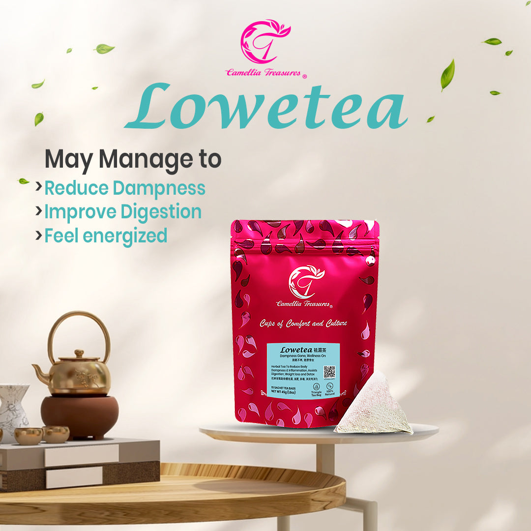LOWETEA (15 Sachets | Drink for 4 Days) – Dampness Gone, Wellness On
