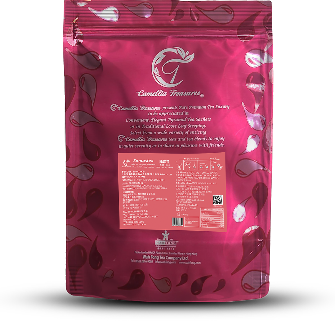 LOMASTEA (60 Sachets | Drink for 1 Month) – Drink to Feel lighter, live better