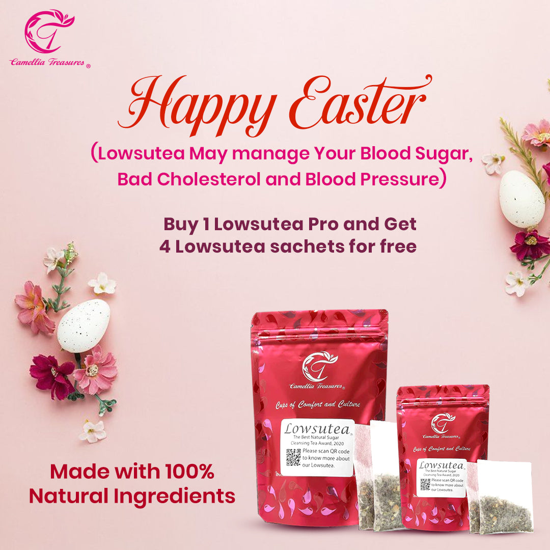 Easter Sale Buy 1 Lowsutea Pro and Get 4 Lowsutea sachets for free