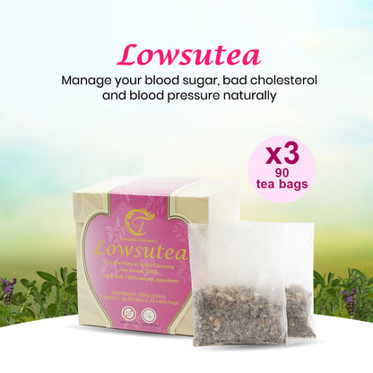 祛糖茶 (30茶袋)x3 – 糖尿病保健茶