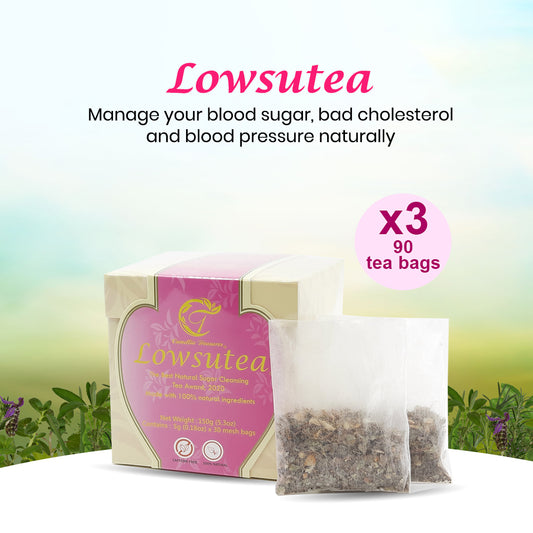 祛糖茶 (30茶袋)x3 – 糖尿病保健茶