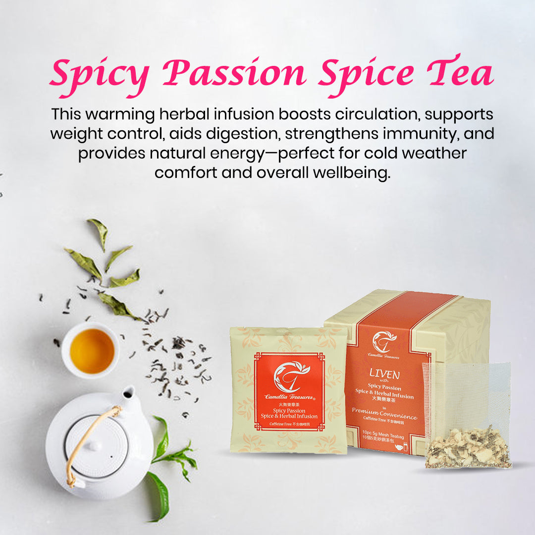 【改善手腳冰冷薑茶】火舞樂章茶 – CT Teas